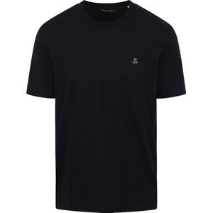 Marc O'Polo - T-Shirt - Dark Navy - 100% Katoen - Regular Fit