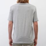 T-shirt - Mélange - Jersey - Normale Pasvorm - Kwartmouw