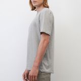 T-shirt - Mélange - Jersey - Normale Pasvorm - Kwartmouw