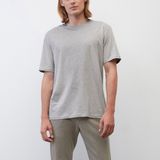 T-shirt - Mélange - Jersey - Normale Pasvorm - Kwartmouw