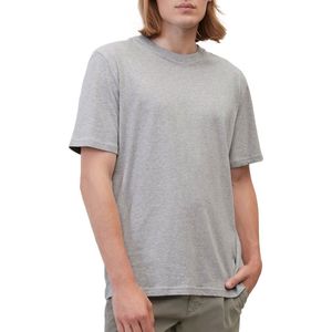 T-shirt - Mélange - Jersey - Normale Pasvorm - Kwartmouw