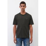 T-shirt - Effen - Jersey - Ronde Hals - Kwartmouw