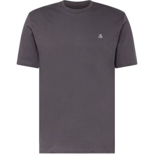 Marc O'Polo - T-Shirt - Antraciet - Katoen