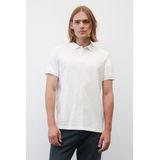 Poloshirt - Effen - Katoen - Kwartmouw - Normale Pasvorm