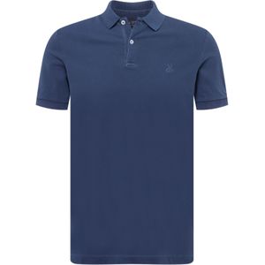 Marc O'Polo shaped fit polo - heren poloshirt - donkerblauw
