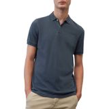 Marc O'Polo shaped fit polo - heren poloshirt - blauw