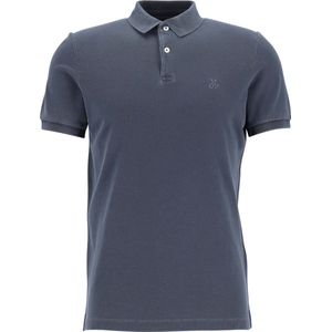 Marc O'Polo shaped fit polo - heren poloshirt - blauw