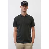 Marc O'Polo shaped fit polo - heren poloshirt - grijs