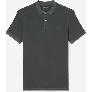 Marc O'Polo shaped fit polo - heren poloshirt - zwart