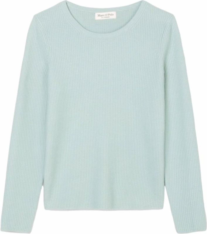 Marc O'Polo - Trui - Frozen Blue - 100% Biologisch Katoen