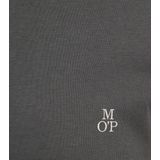 Marc O'Polo - Shirt - Mangrove - Lange Mouwen - Subtiele Logo-print