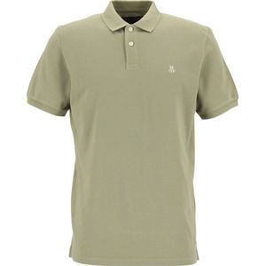 Marc O'Polo regular fit polo - heren poloshirt - olijfgroen