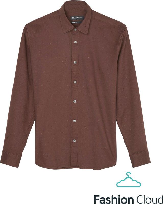 Marc O'Polo - 230732942476 - Overhemd - Chocolate Bean