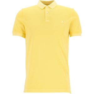 Marc O'Polo shaped fit polo - heren poloshirt - geel