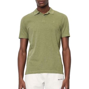 Marc O'Polo - Polo - Olive - 100% Katoen - GOTS Keurmerk