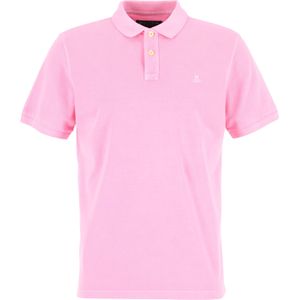 Marc O'Polo - Poloshirt - Korte Mouwen - Biologisch Katoen - Blauw