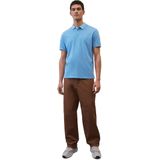 Marc O'Polo - Regular Fit - Poloshirt - Azuurblauw