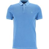 Marc O'Polo - Shaped Fit Polo - Azuurblauw - Heren Poloshirt