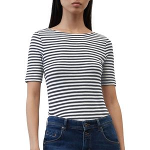 Marc O'Polo - T-Shirt - Multi - Nachtblauw - Katoen