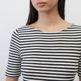 Marc O'Polo - T-Shirt - Multi Night Sky - Slim Fit - GOTS-gecertificeerd Biologisch Katoen