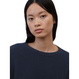 Marc O'Polo - Trui - Night Sky - Loose Fit - GOTS-gecertificeerd Biologisch Katoen