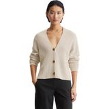 Marc O'Polo - Long Sleeve Cardigan - Groen - Katoen