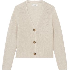 Marc O'Polo - Long Sleeve Cardigan - Groen - Katoen