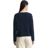 Vesten - Effen - Knitwear - V-hals - Lange Mouw