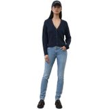 Vesten - Effen - Knitwear - V-hals - Lange Mouw