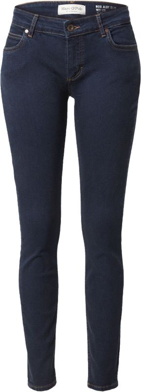 Jeans - Effen - Denim - Slimfit - Mid Waist