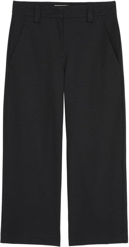 Capri Broek - Effen - Katoen - Loosefit - Mid Waist