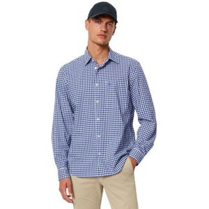 Marc O’Polo - Vrijetijdsoverhemd - Ruitmotief - Regular Fit - Puur Katoen