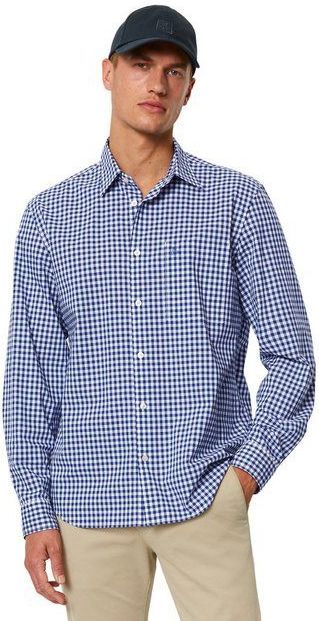 Marc O’Polo - Vrijetijdsoverhemd - Ruitmotief - Regular Fit - Puur Katoen