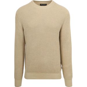 Marc O'Polo - Pullover Wol Blend - Beige - Heren Trui