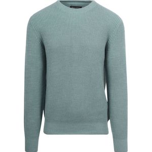 Marc O'Polo Pullover Wol Blend Staalblauw