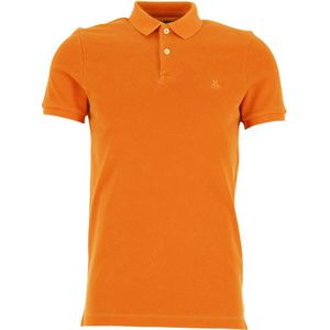 Marc O'Polo shaped fit polo - heren poloshirt korte mouw - oranje