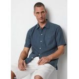 Marc O'Polo - Blouse - Moon Stone - 100% Linnen - Regular Fit