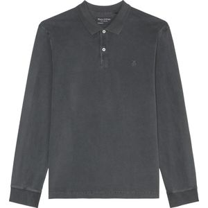 Marc O'Polo - M28223655004 - Poloshirt - 974 - Lange Mouwen - Regular Fit - Biologisch Katoen
