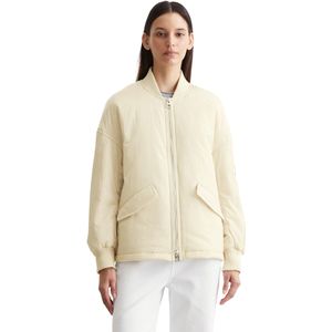 Marc OPolo Overgangsjas voor dames, met gebreide kraag, long-Blouson, Dry Sand, 32