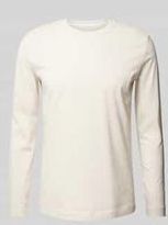 Shirt - Effen - Jersey - Lange Mouw - Normale Pasvorm