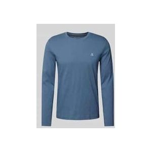 Regular Fit Langarmshirt aus reiner Baumwolle