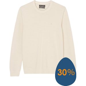 Marc O'Polo - Trui - Beige - 100% Katoen - Licht Getailleerd