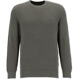 Marc O'Polo - Gebreide Trui - Groen - Biologisch Katoen
