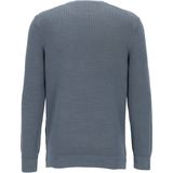 Marc O'Polo - Heren Trui - Blauw - 100% Katoen - Licht Getailleerd