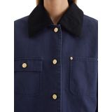 Tussenjas - Effen - Katoen - Cargo/Fieldjack - Losse Pasvorm