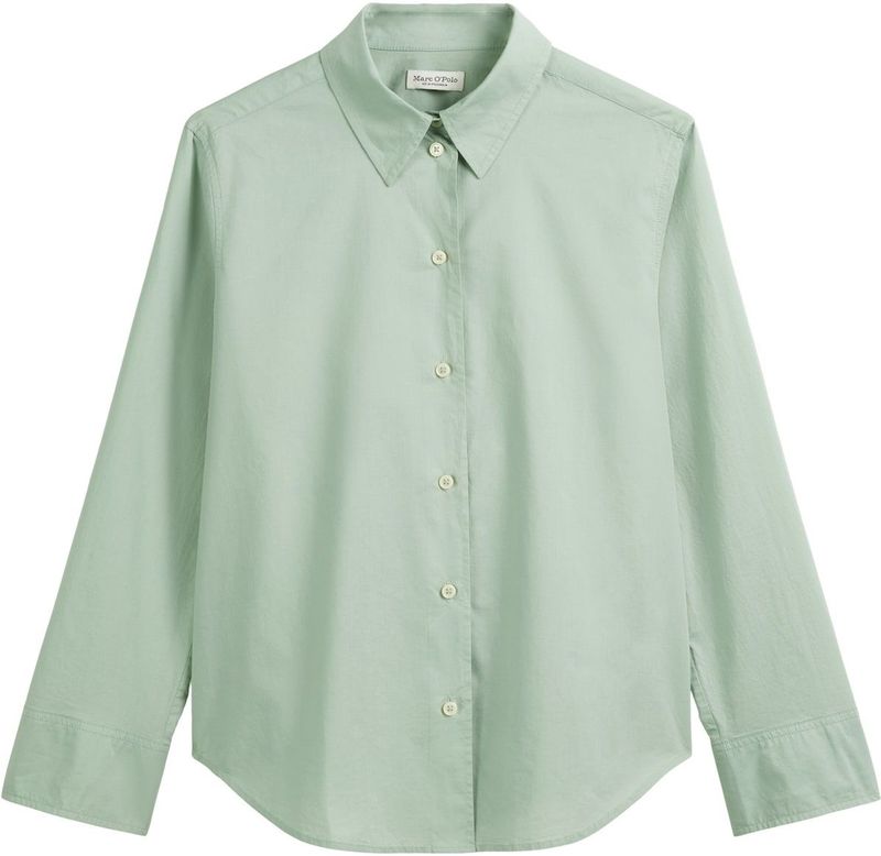 MARC OPOLO - Overhemd - Wit - Biologisch Katoen