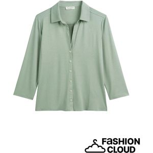 Marc O'Polo - Jersey-Blouse - Wit - Viscose/Elastaan