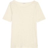 Marc O'Polo - T-shirt - Mêlee - Puur Katoen - Logoprint - Korte Mouwen