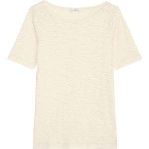 Marc O'Polo - T-shirt - Mêlee - Puur Katoen - Logoprint - Korte Mouwen