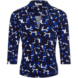 Marc O'Polo Blouse  blauw / marine / wit